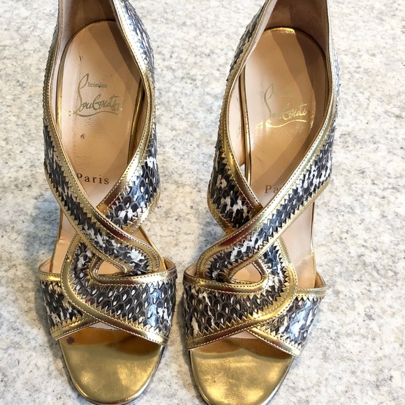 Almost New Christian Louboutin Sandals - Picture 2 of 6